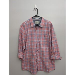 A3 Flag & Anthem 257885 Men Rangerville Plaid Slim Fit Button-Up‎ Shirt Size XL